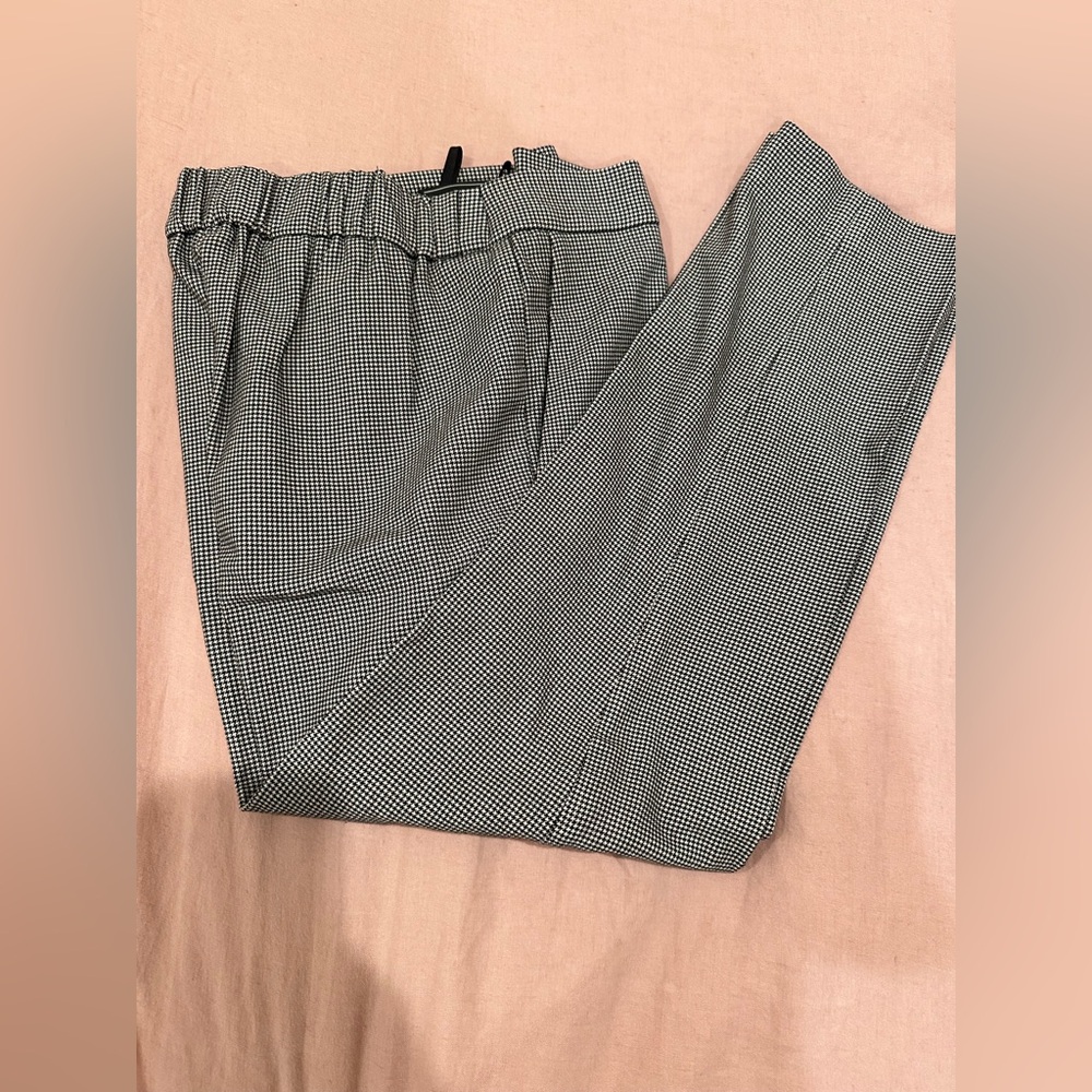 ARITZIA Babaton Women Plaid Tan Pants